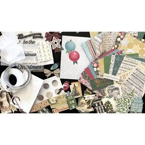 Light Up Holiday Card Kit By Chibitronics & WRM Makes 10 Cards W/stamps Ephemera